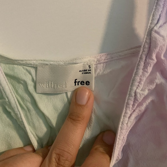 Aritzia Wilfred Tie Dye Dress Size Small - Picture 2 of 2